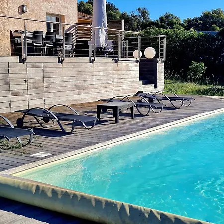 Villa Bella Vista, 4ch, Piscine Figari (Corsica)
