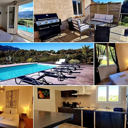 Bella Vista - Villa Familiale Au Coeur Du Maquis - 4 Chambres