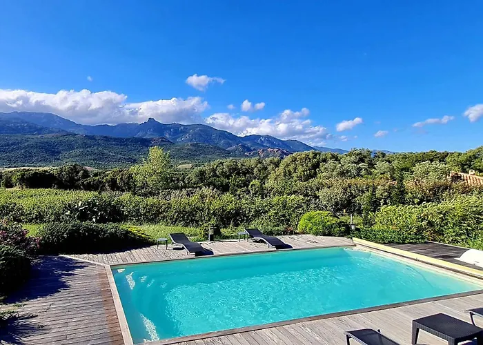 Bella Vista, 4ch, Piscine Figari (Corsica)