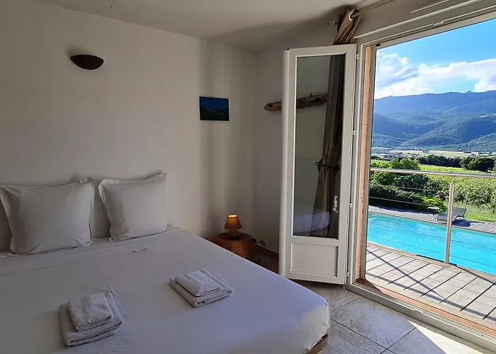 Villa Bella Vista, 4ch, Piscine Figari (Corsica)